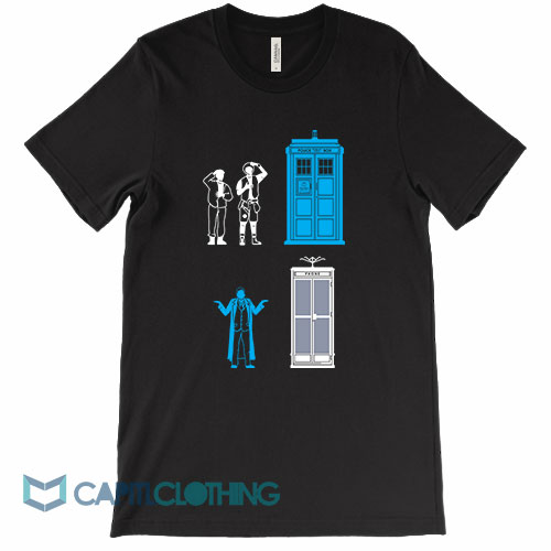 Doctor-Who-Bill-And-Ted-Not-My-Time-Machine-Tee