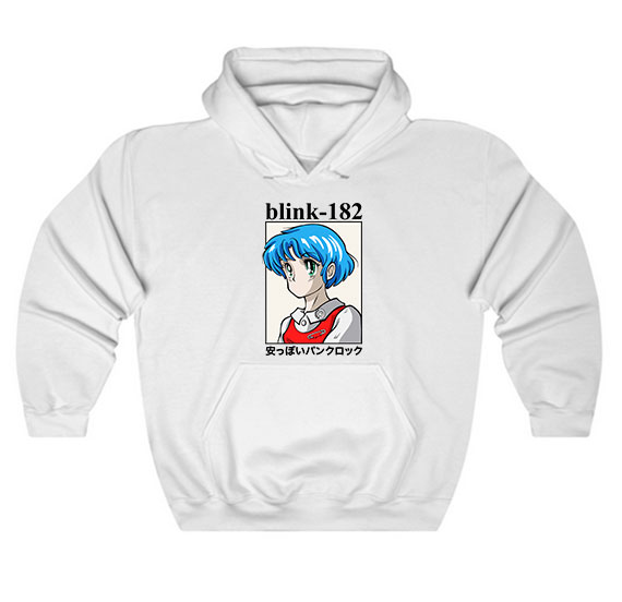 Blink 182 Anime Hoodie