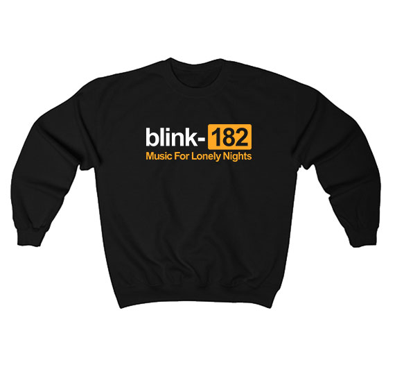 Blink 182 Music For Lonely Nights Sweatshirt