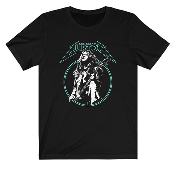 Clifford Lee Burton Metallica Cliff Burton Tee