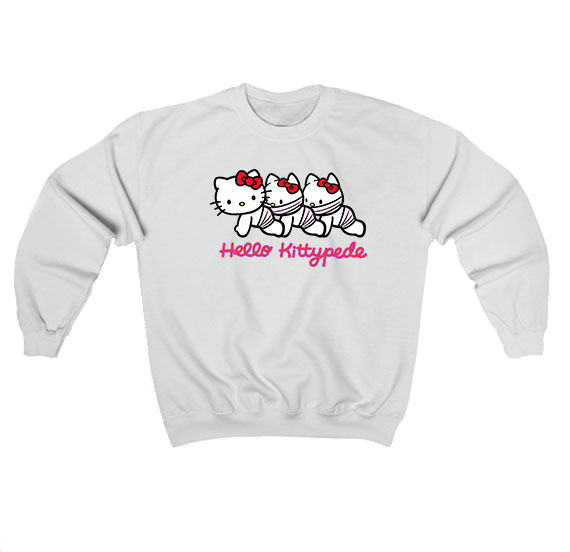 Hello Kitty Human Centipede Sweatshirt