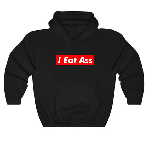 I Eat Ass Box Logo Hoodie