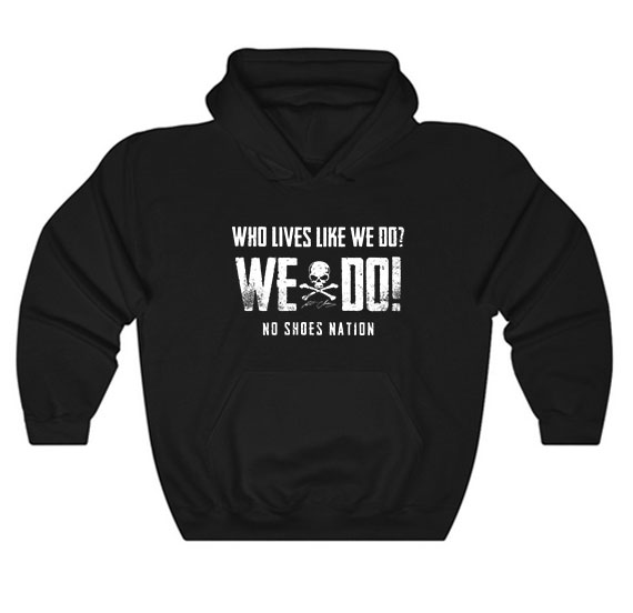 Kenny Chesney We Do No Shoes Nation Hoodie