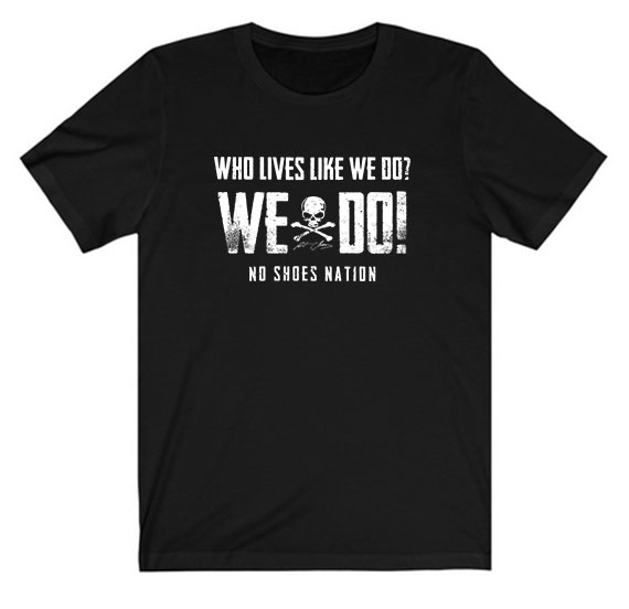 Kenny Chesney We Do No Shoes Nation Tee