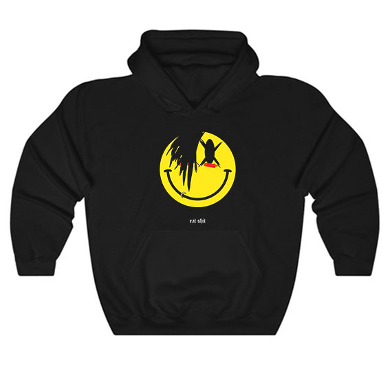 MCR Smiley Symbol Eat Shit Hoodie