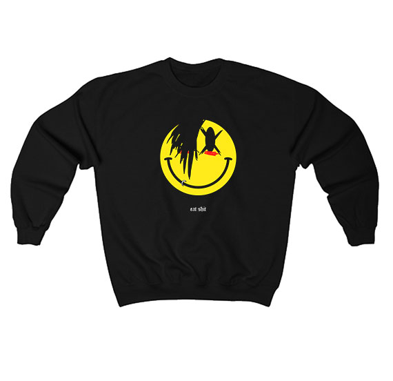 MCR Smiley Symbol Eat Shit Sweatshirt