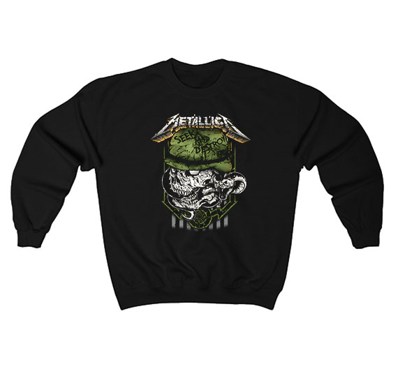 Metallica Seek And Destroy Sweatshirt