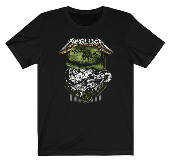 Metallica Seek And Destroy Tee