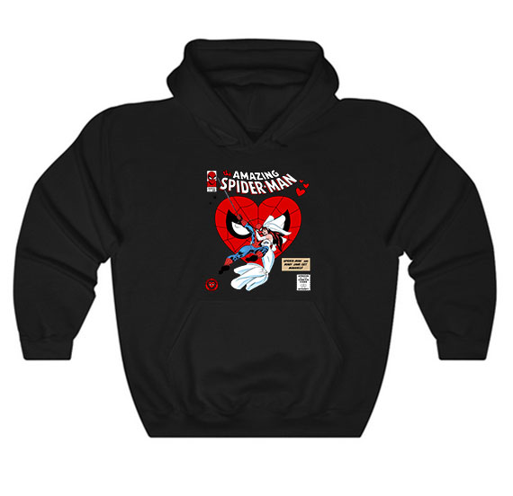 Spider Man And Mary Jane Get Married Hoodie