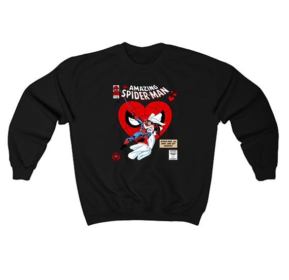 Spider Man And Mary Jane Get Married Sweatshirt