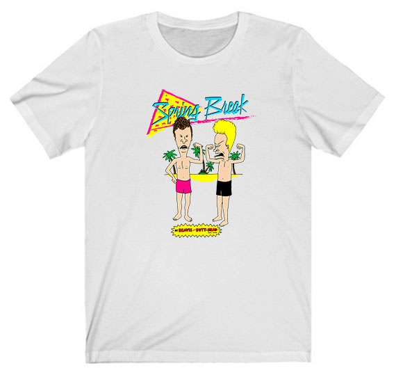 Beavis and Butt Head Spring Break Tee