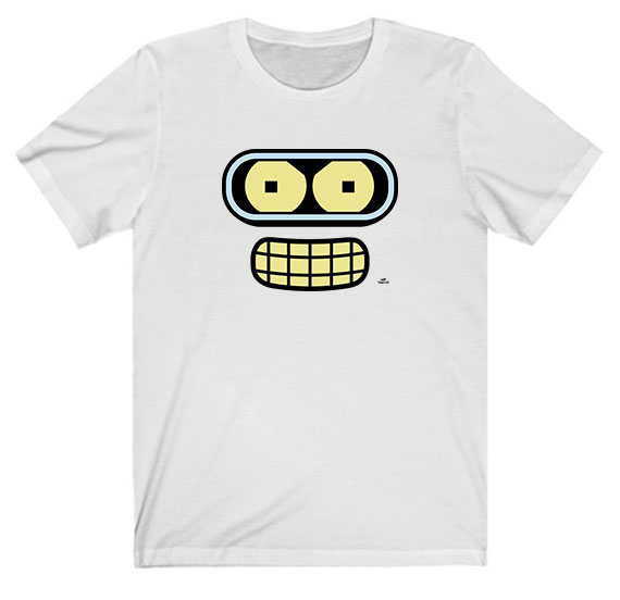 Bender Futurama Face Tee