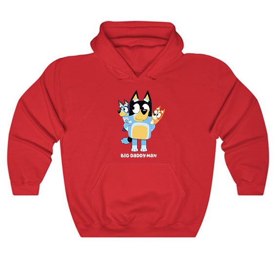 Big Daddy Man Bluey Hoodie